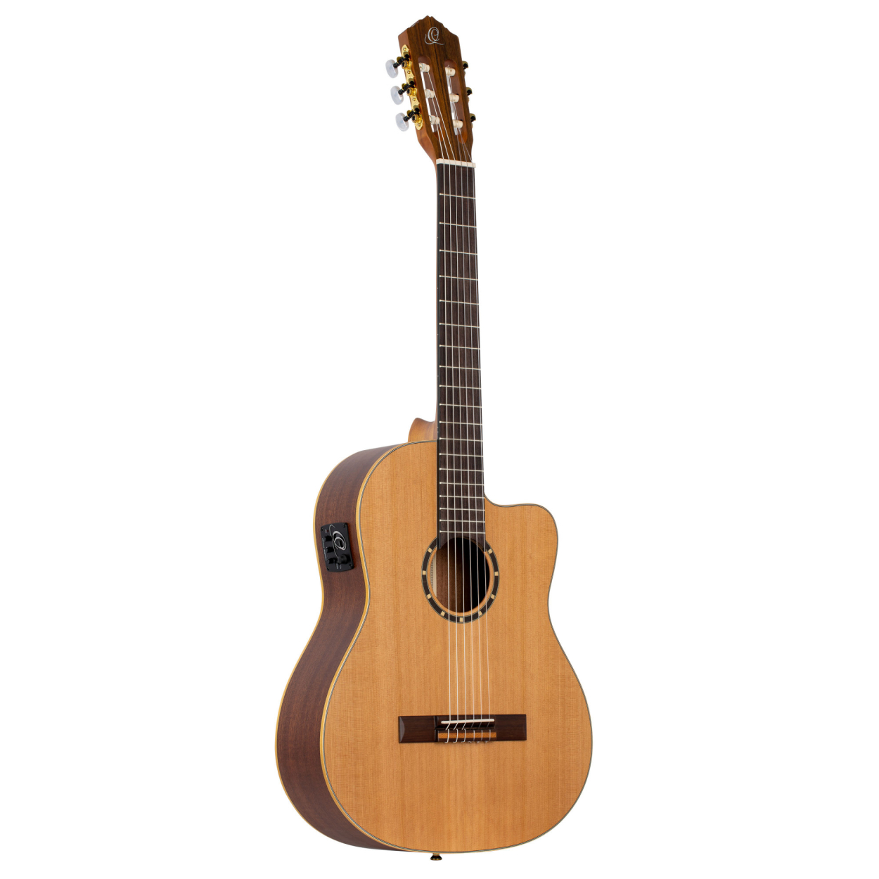 ORTEGA Family Series Pro 4/4 Classical Guitar 6 String - Solid Cedar / Mahogany Natural + Gig Bag RCE131