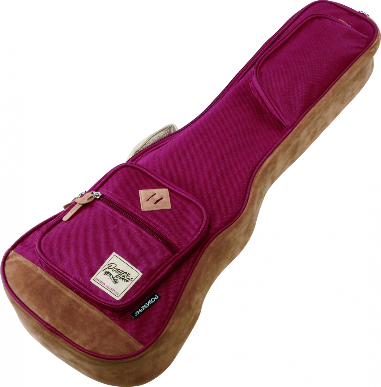 IBANEZ POWERPAD® Designer Collection Gig Bag for Tenor Style Ukulele - Wine Red IUBT541-WR