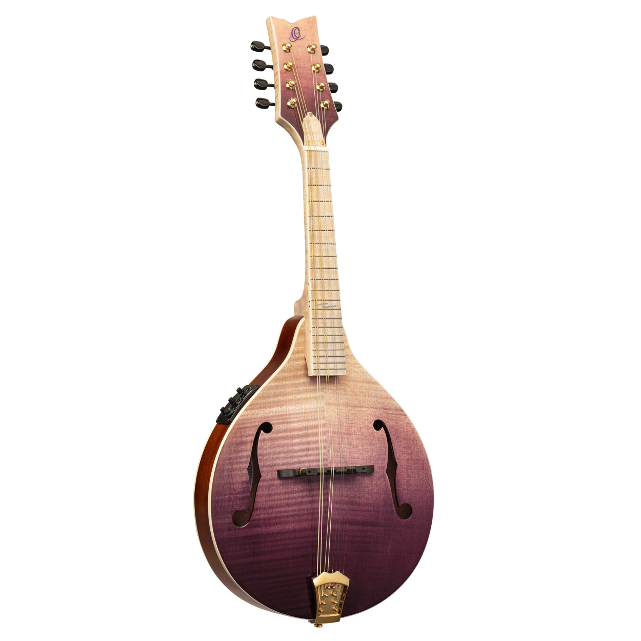 ORTEGA Americana Series A-Style Mandolin + Croco Leather Case RMAE200PF