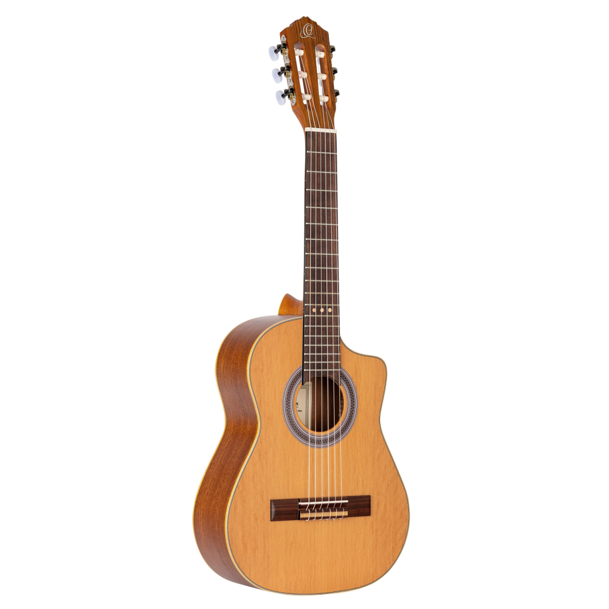 ORTEGA Requinto Series Pro 1/2 Acoustic Guitar 6-String - Natural + Gig Bag RQ39