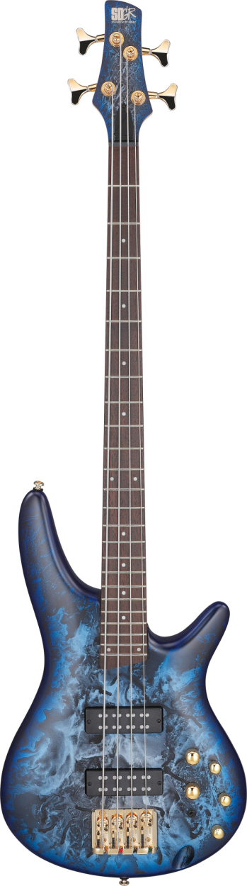 IBANEZ SR Electric Bass 4-String - Cosmic Blue Frozen Matte SR300EDX-CZM