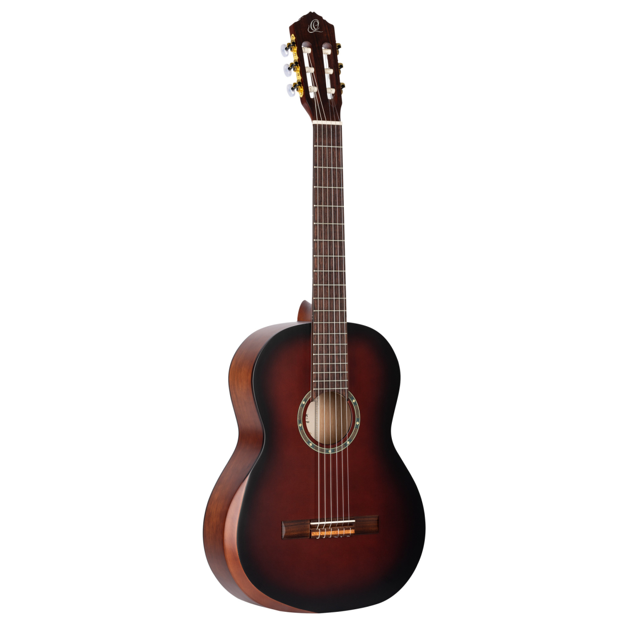 ORTEGA Student Series Pro DeLuxe 4/4 Classical Guitar 6 String - Solid Spruce / Catalpa Bourbon Fade R55DLX-BFT