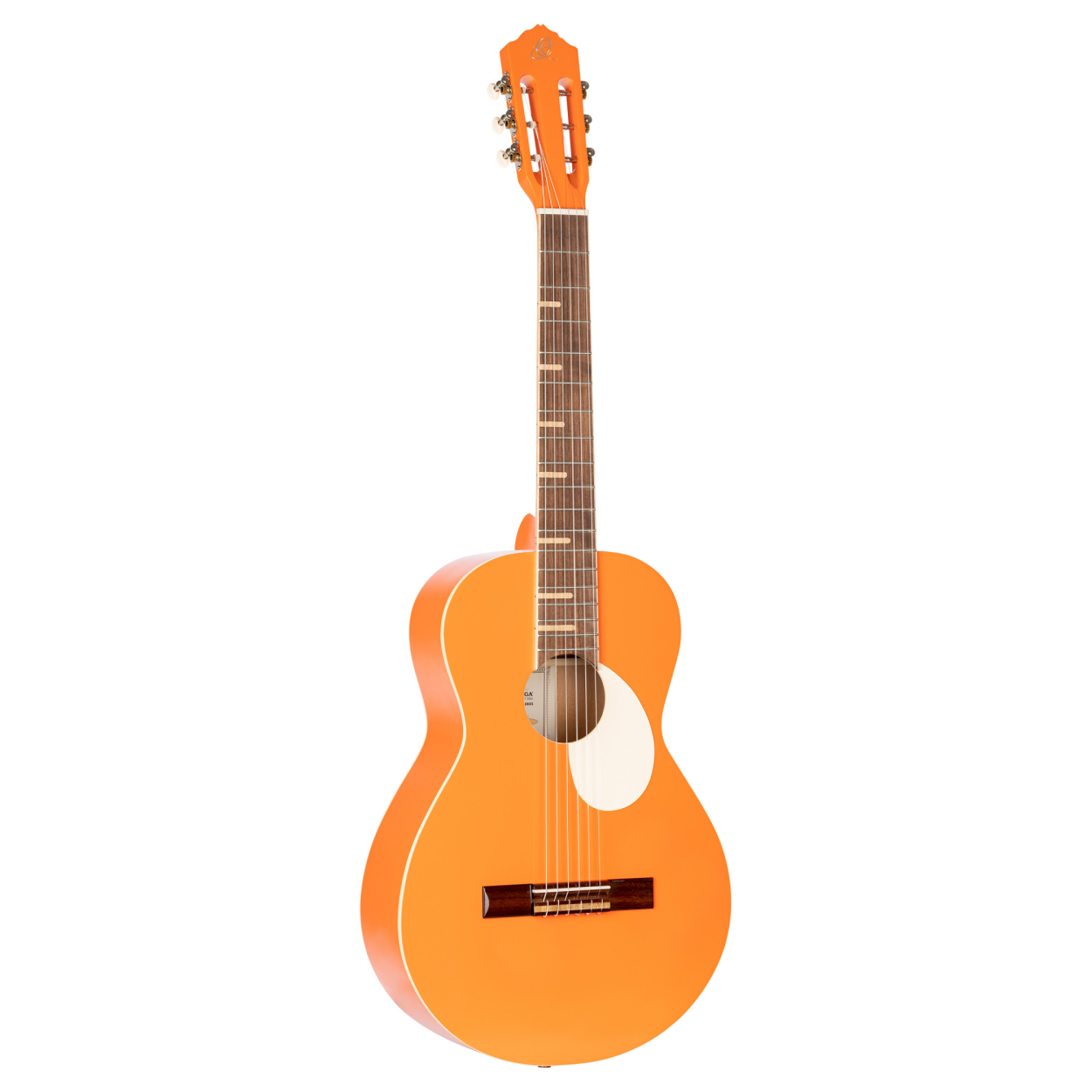 ORTEGA Gaucho Series 4/4 Nylon String Guitar 6-String - Orange + Gig Bag RGA-ORG
