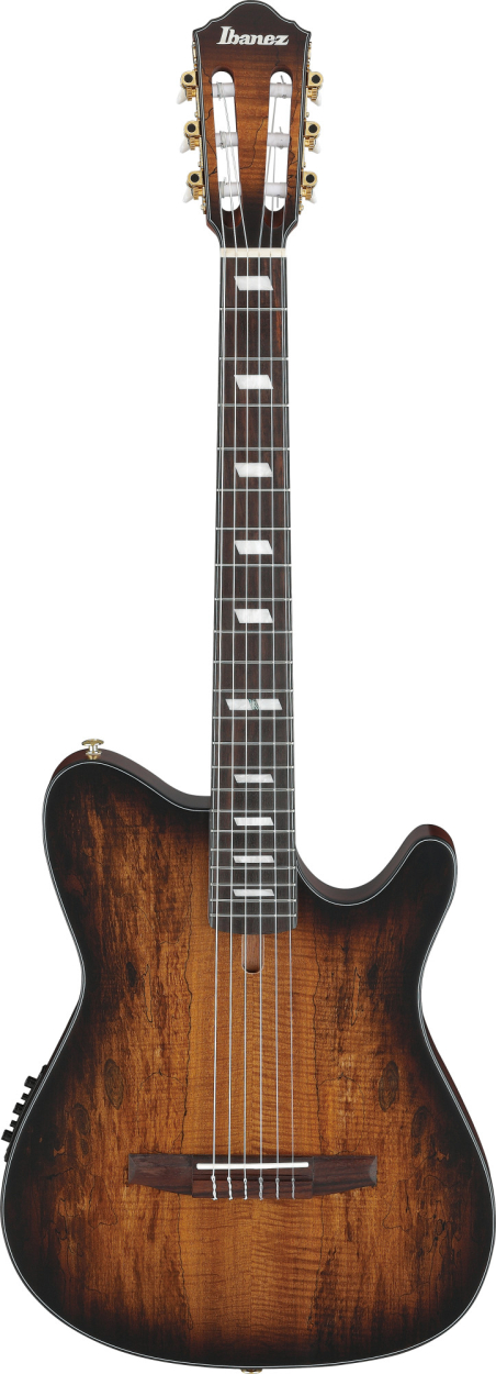 IBANEZ FRH Nylon String Guitar 6-String - Tobacco Burst Low Gloss FRH20SMN-TCL