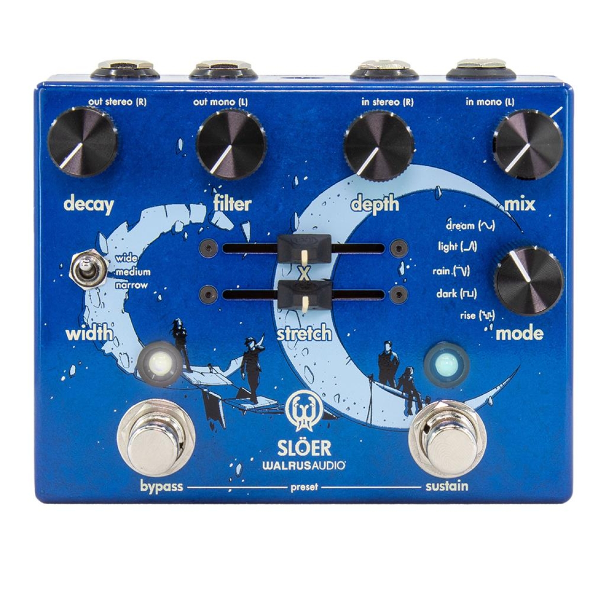 Walrus Audio Slöer (Black or Blue)