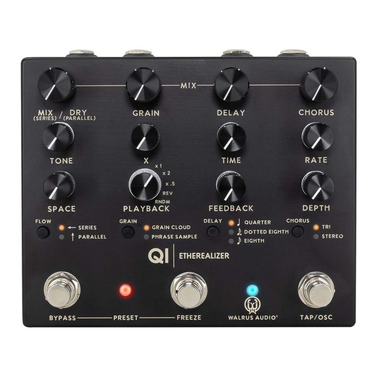 Walrus Audio Qi Etherealizer (Black or Terracotta)