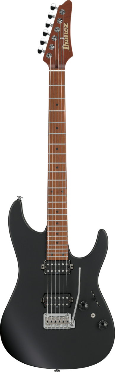 IBANEZ Prestige AZ Electric Guitar 6-String - Black Flat + Case (M20AZ) AZ2402-BKF