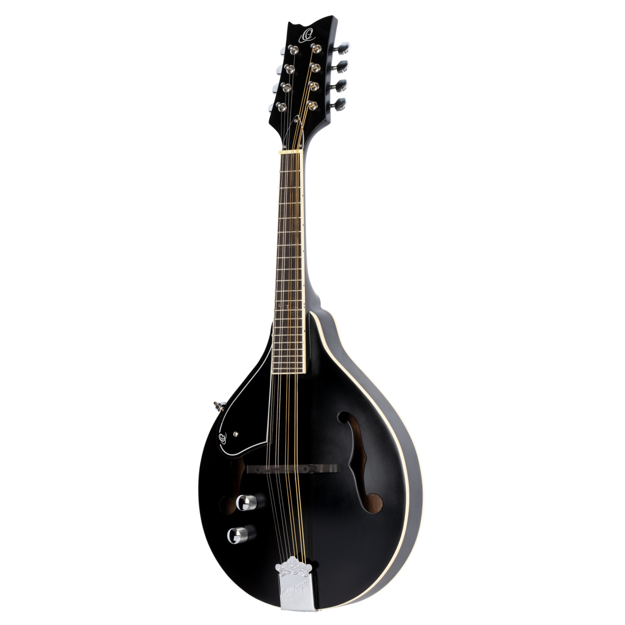 ORTEGA A-Style Series Mandoline 8 String Lefty - Spruce / Maple Black + Bag RMAE40SBK-L