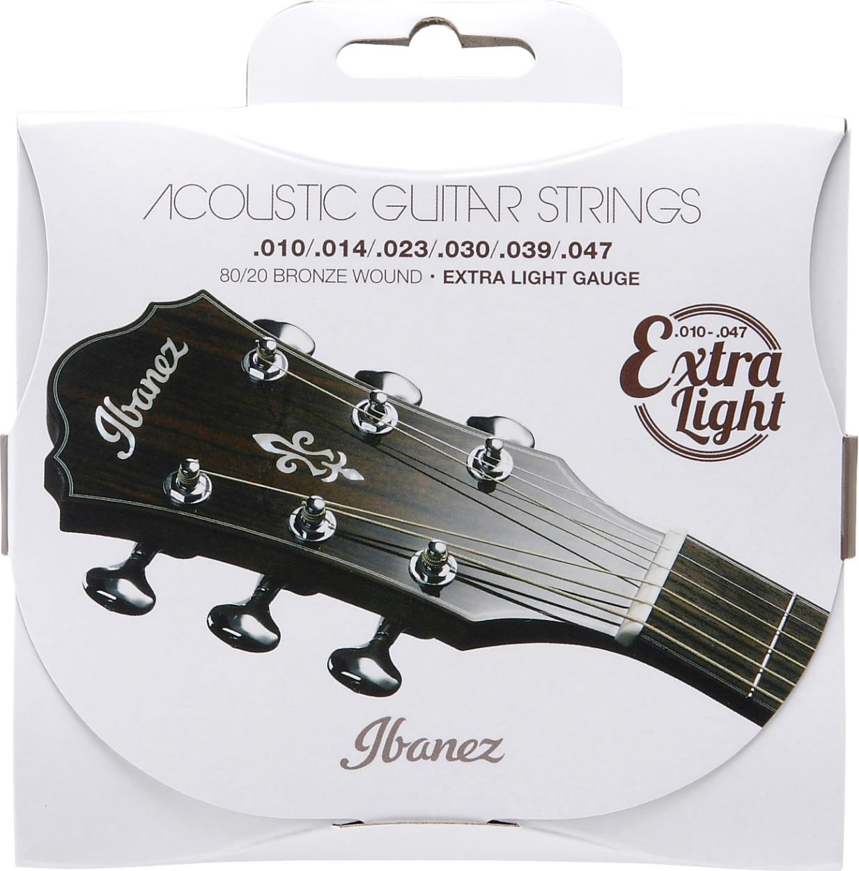 IBANEZ String Set for 6 String Acoustic Guitar - Extra Light IACS61C