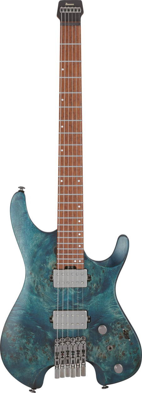 IBANEZ Quest Electric Guitar 6-String - Cosmic Blue Low Gloss Gig Bag Q52PB-COL