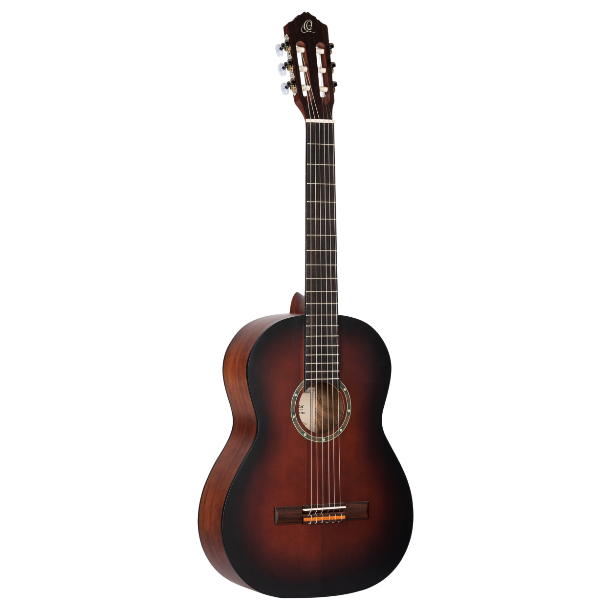 ORTEGA Student Series Pro 4/4 Classical Guitar 6 String - Solid Spruce / Catalpa Bourbon Fade R55BFT