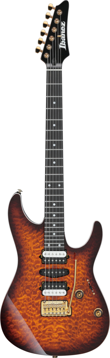 IBANEZ Premium AZ Electric Guitar 6-String - Dragon Eye Burst + Gig Bag AZ47P1QM-DEB