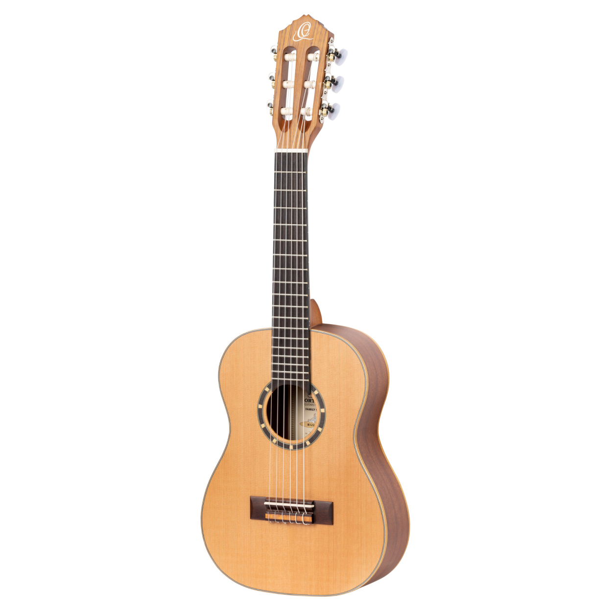 ORTEGA Family Series 1/4 Classical Guitar 6 String Lefty - Cedar / Mahogany Natural + Gigbag R122-1/4-L