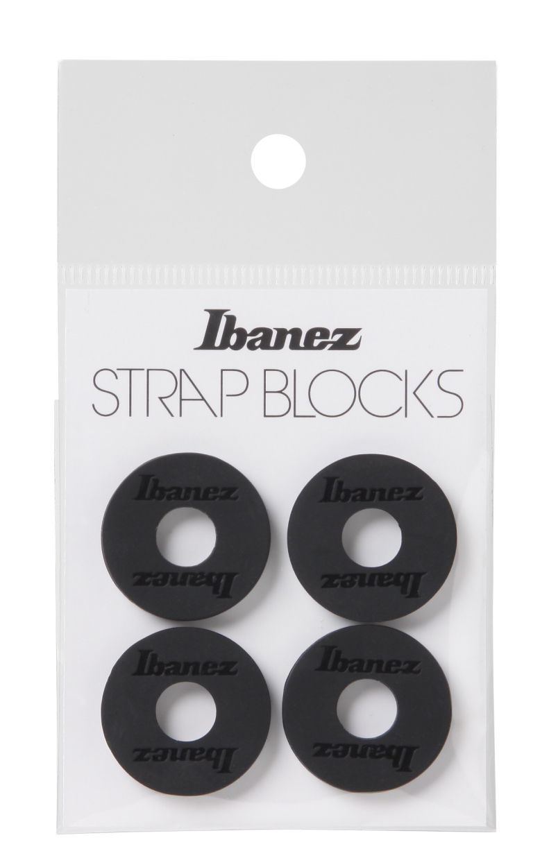 IBANEZ Strap Attachment Set 4pcs - black ISB4-BK