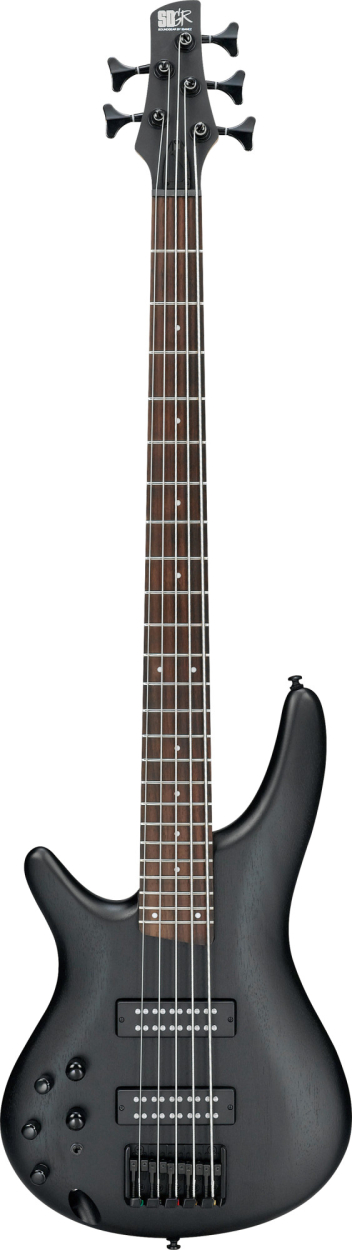 IBANEZ SR Electric Bass 5-String Lefty - Weathered Black SR305EBL-WK