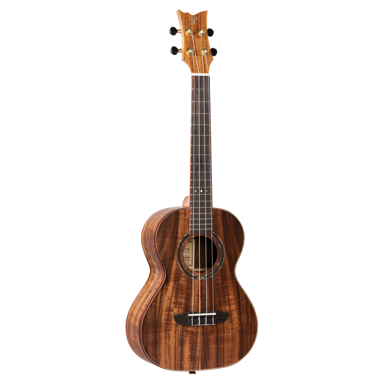 ORTEGA Timber Series Tenor Ukulele 4 String - Acacia Natural + Bag RUACA-TE