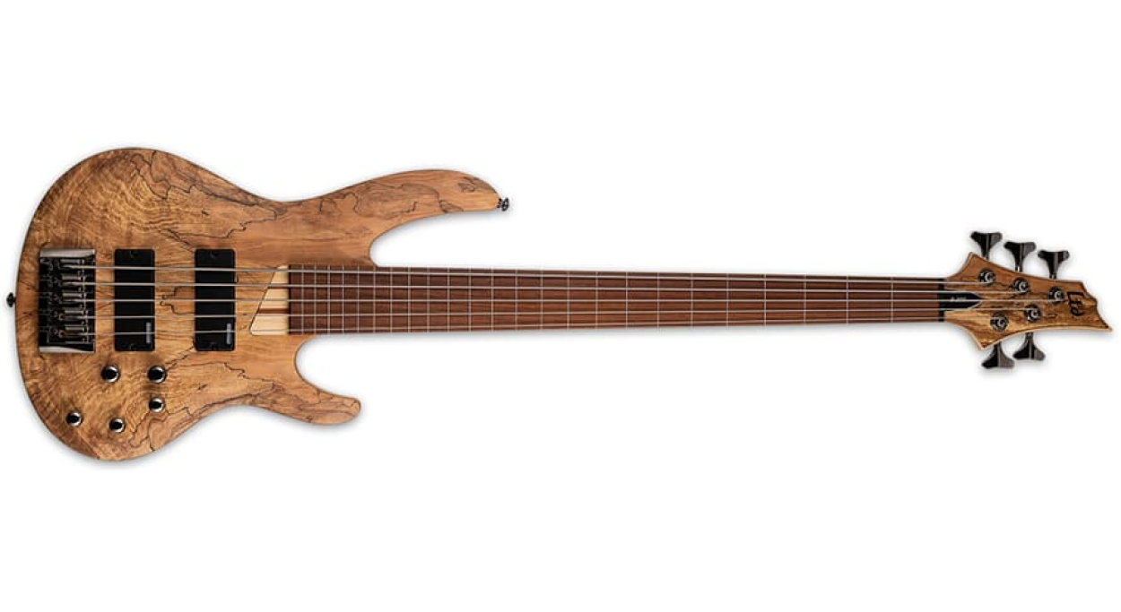 LTD B-205SM FRETLESS NS NATURAL SATIN