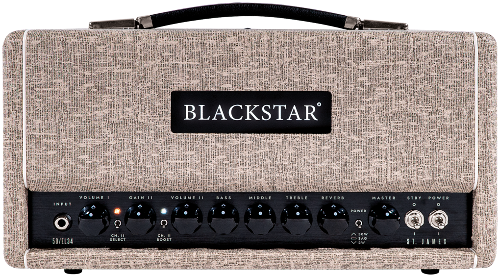 BLACKSTAR E-Gitarrentopteil, St. James 50 EL34H, 50W, Fawn