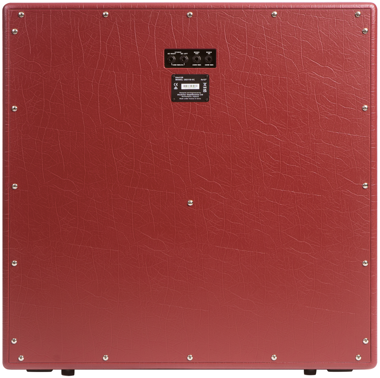 BLACKSTAR HTV-412B MkIII, 4x12 Cabinet, Doug Aldrich, Red