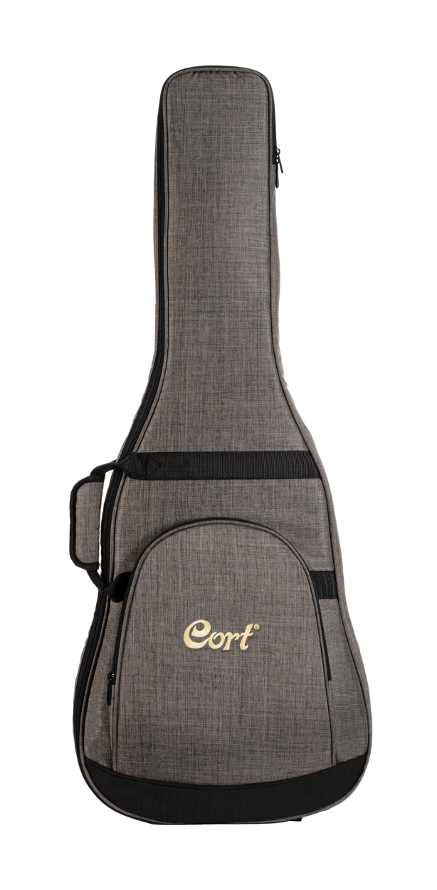 CORT Gig Bag, CPAG10, grey, Premium Gig Bag for Steel String Guitar