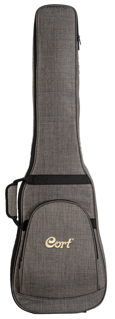 CORT Gig Bag, CPEB10, Grey, Premium Gig Bag for Electric Bass Guitar