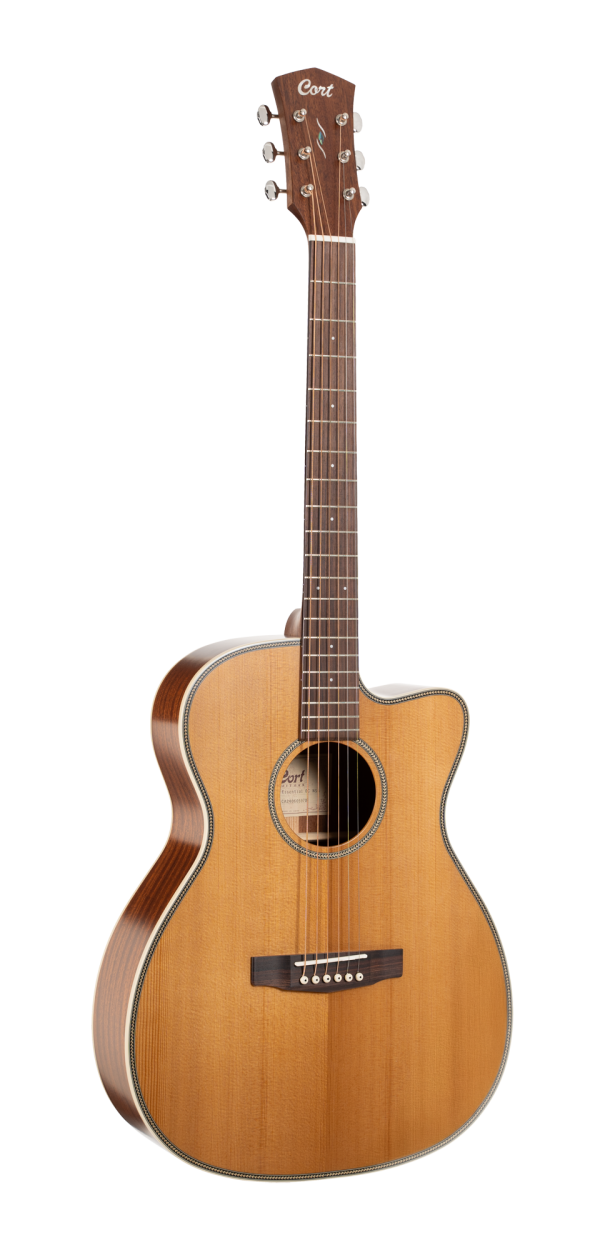 CORT Steel String Guitar, Essence OC4, Natur Semi Gloss, Preamp