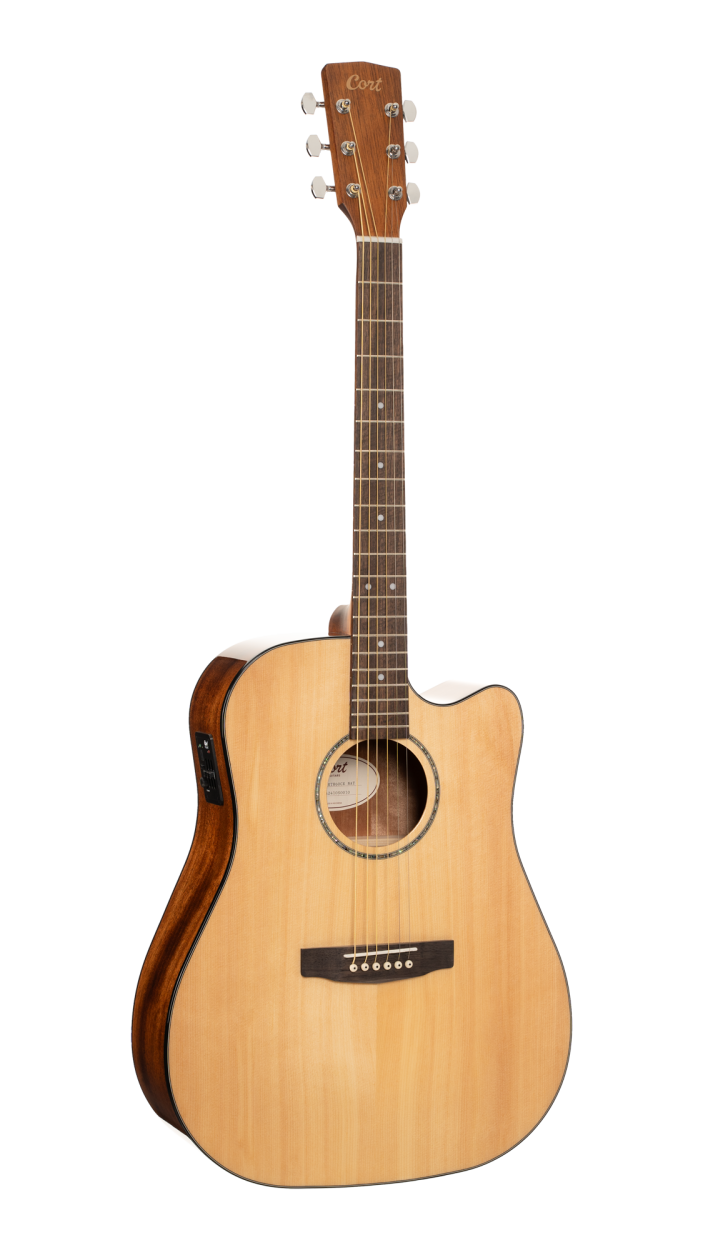 CORT Steel String Guitar, EARTH 60CE, Natur, Preamp