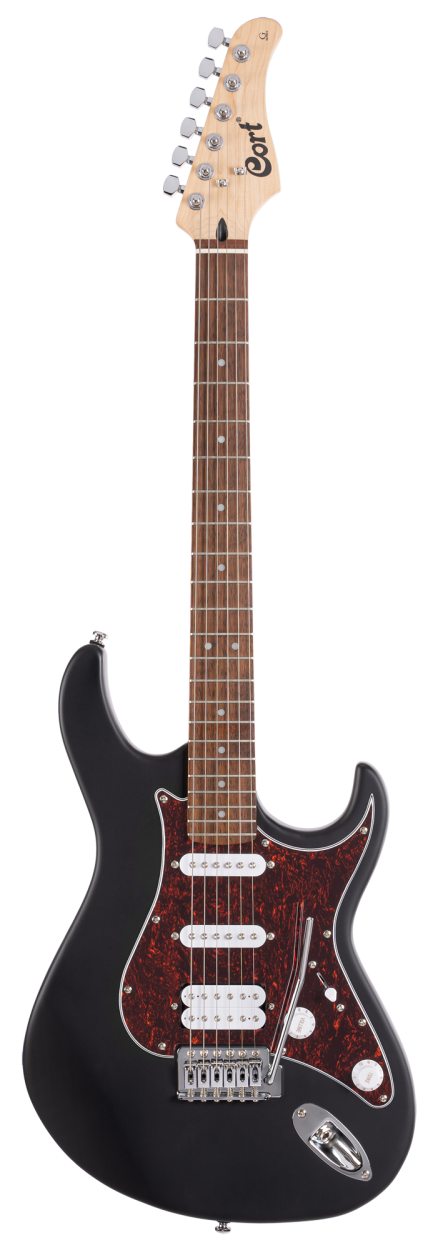 CORT Electric Guitar, G110, Open Pore Black