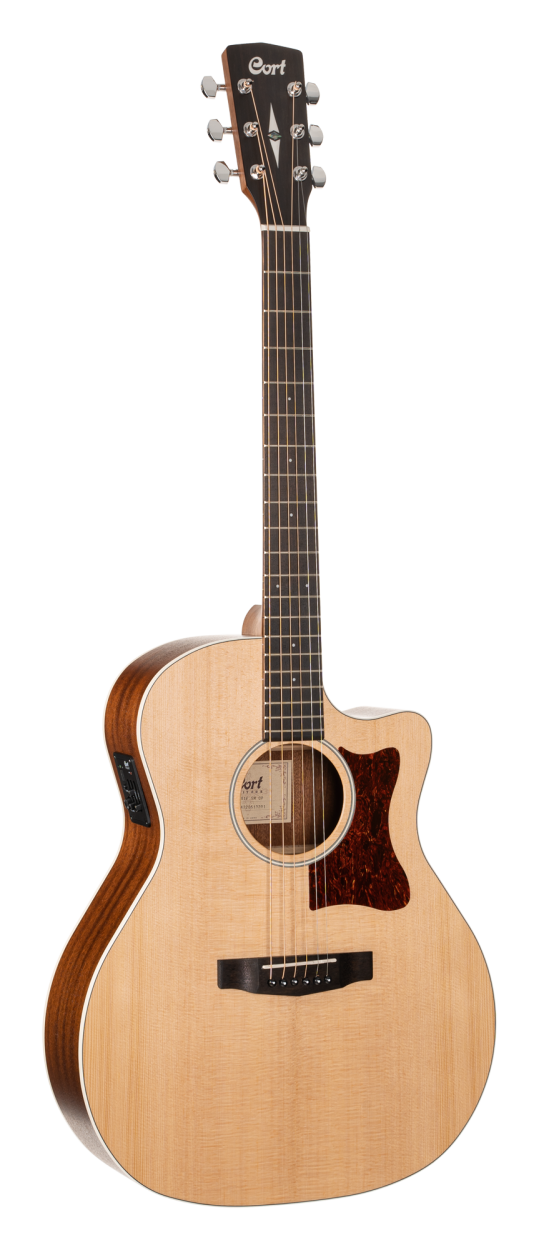 CORT Steel String Guitar, GA1E, Open Pore, Preamp