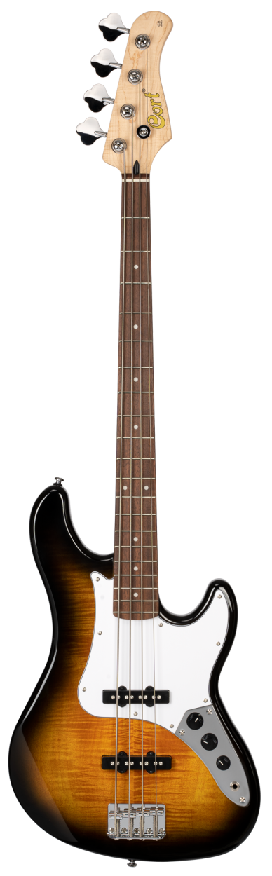 CORT Bass Guitar, GB24JJ, 2-Tone Sunburst