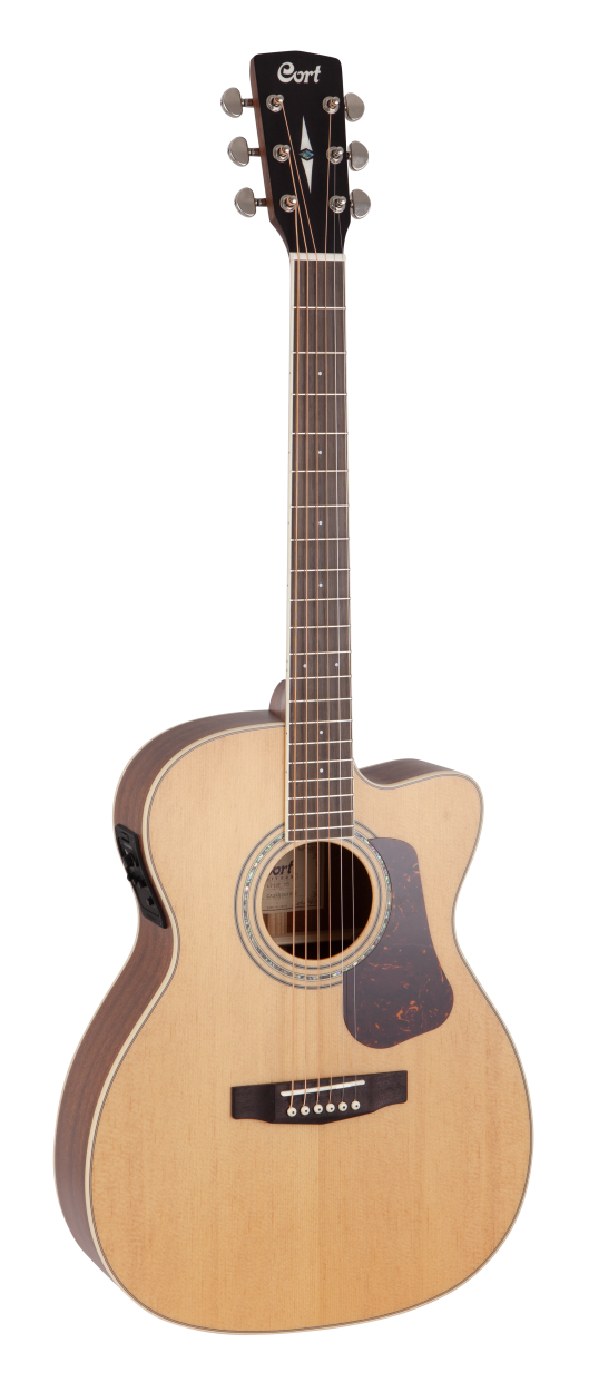 CORT Steel String Guitar, Luce 710F, Natural Satin, Preamp