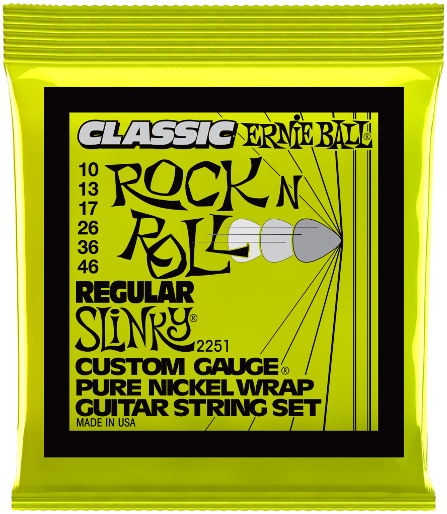 ERNIE BALL Saitensatz, Slinky Rock'N'Roll, Regular 10-46