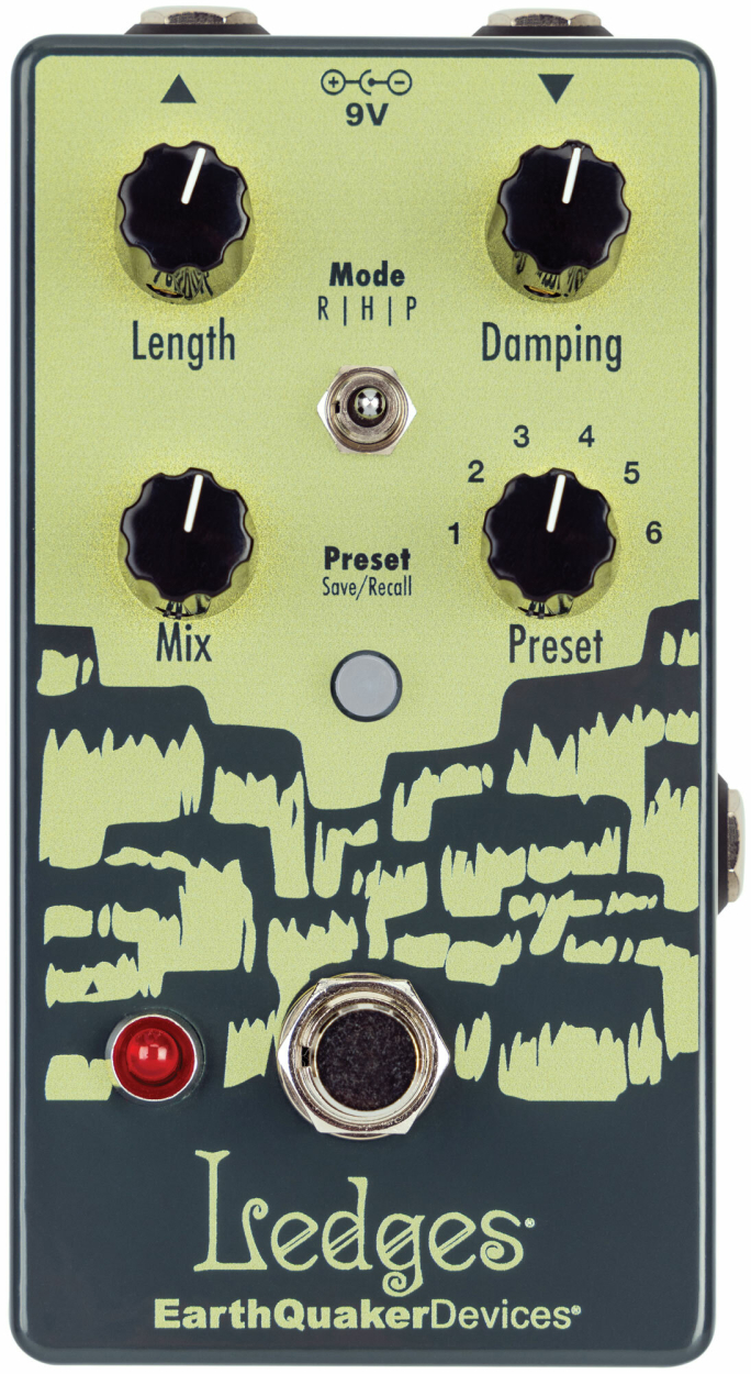 EarthQuaker Devices Ledges��� - Tri-Dimensional Reverberation Machine