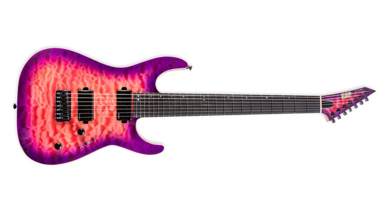 ESP USA M-7 HT B QM BH CRANBERRY SB FL