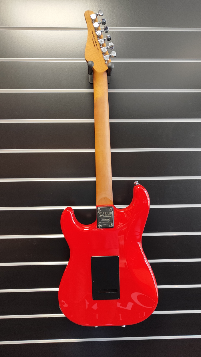 Schecter USA Custom Shop Traditional / Fiesta Red / DEMO Showroom