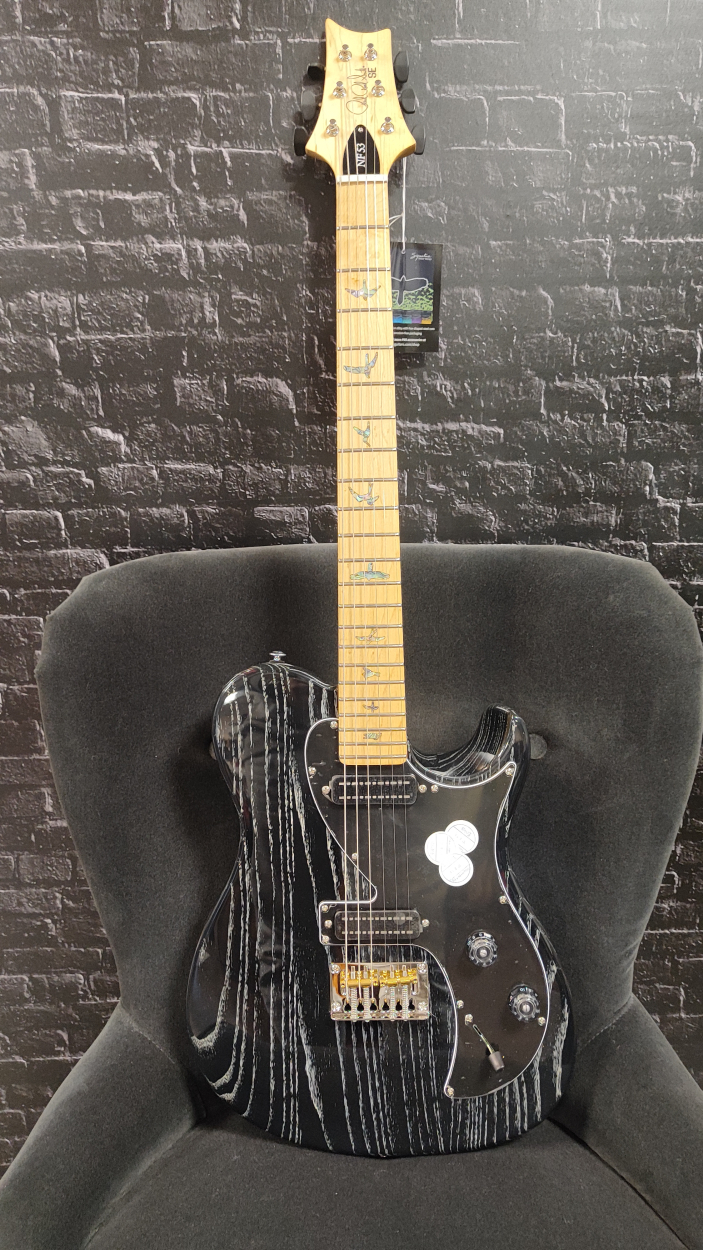 PRS SE NF 53 Black Doghair