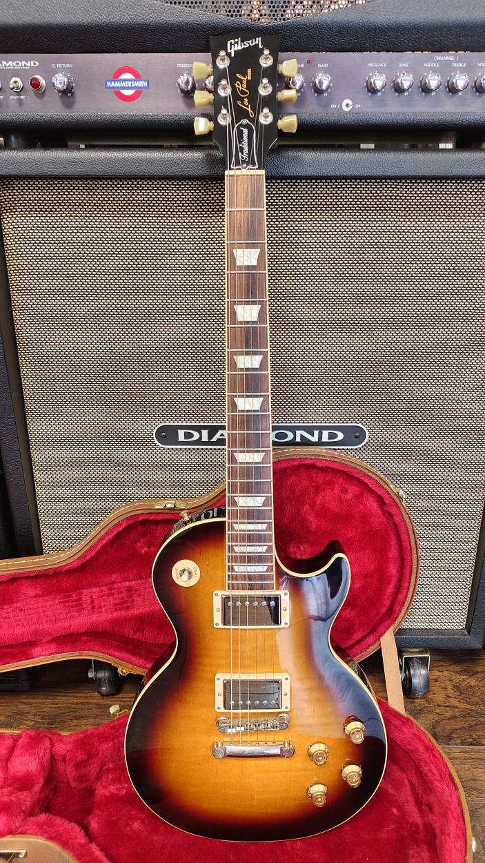 Gibson Les Paul Traditional 2018 - Tobacco Sunburst Perimeter