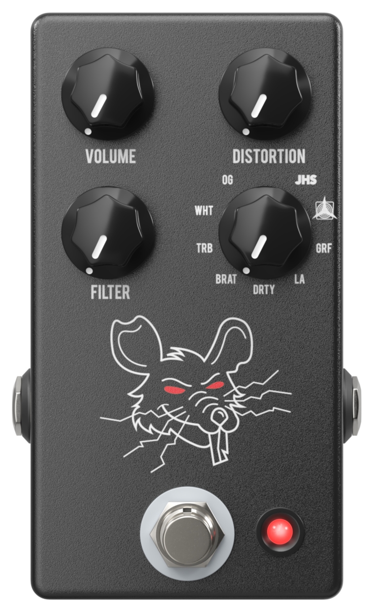 JHS Pedals PackRat, Black - Overdrive / Distortion / Fuzz