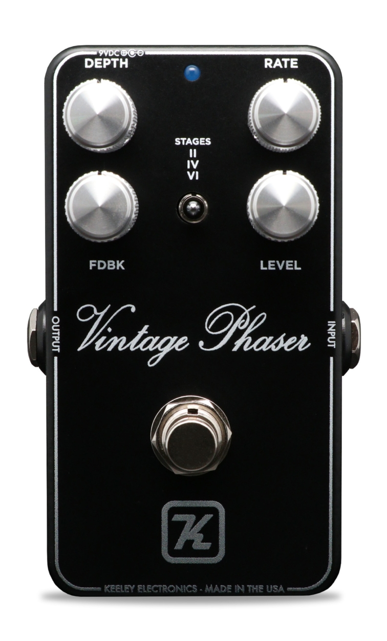 Keeley Vintage Phaser - Chromalux 2K24 Custom Shop Edition