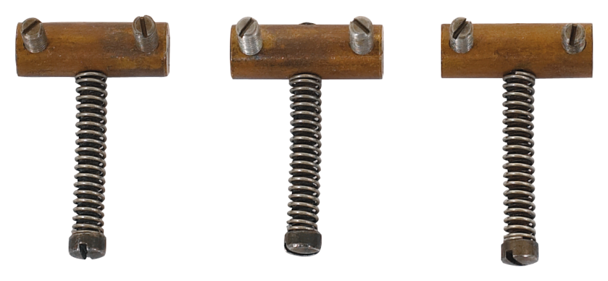 Seymour Duncan Antiquity - Tele Saddles, Brass, Aged