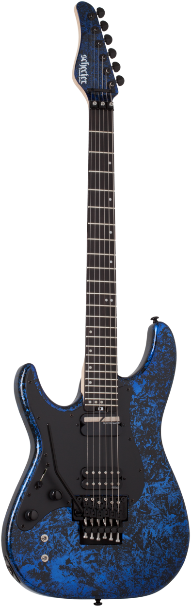 SCHECTER E-Gitarre, Sun Valley Super Shredder FR S, Blue Reign, Linksh