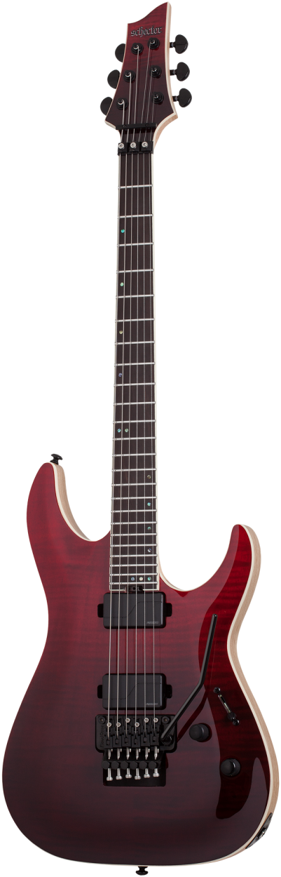 SCHECTER Electric Guitar, SLS Elite C-1 FR, Blood Burst