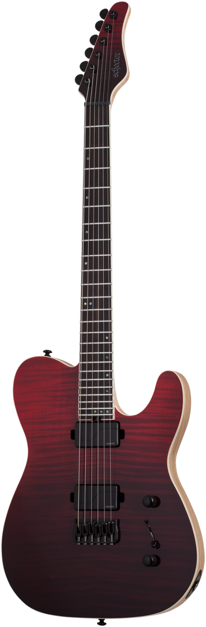 SCHECTER Electric Guitar, SLS Elite PT, Blood Burst