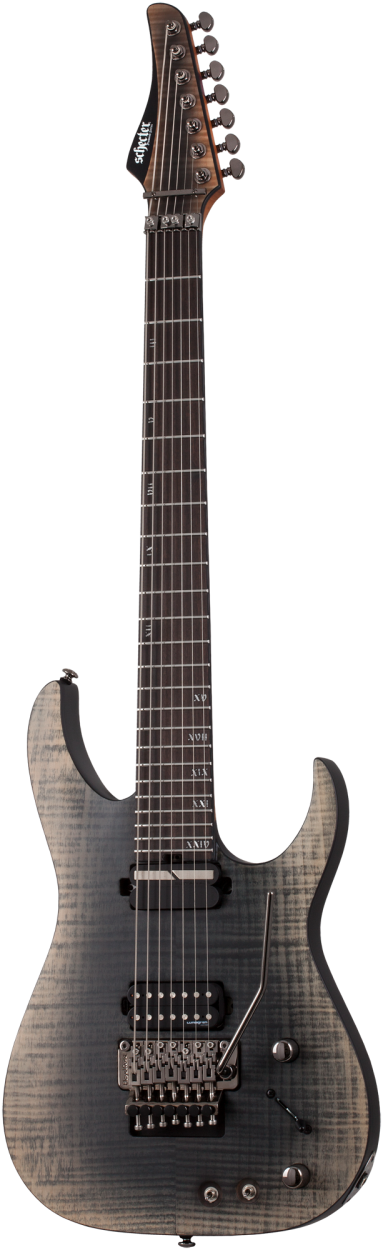 SCHECTER E-Gitarre, Banshee Mach 7 FR S, Fallout Burst