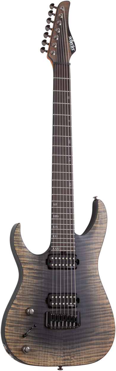 SCHECTER Electric Guitar, Banshee Mach 7, Fallout Burst, Lefthand