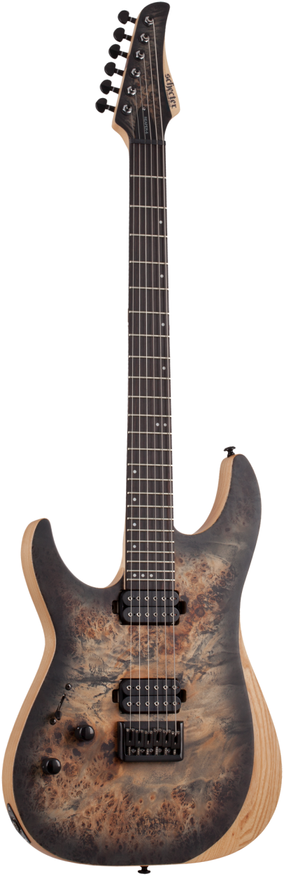 SCHECTER E-Gitarre, Reaper 6, Charcoal Burst, LinkshÃÂÃÂÃÂÃÂ¤nder