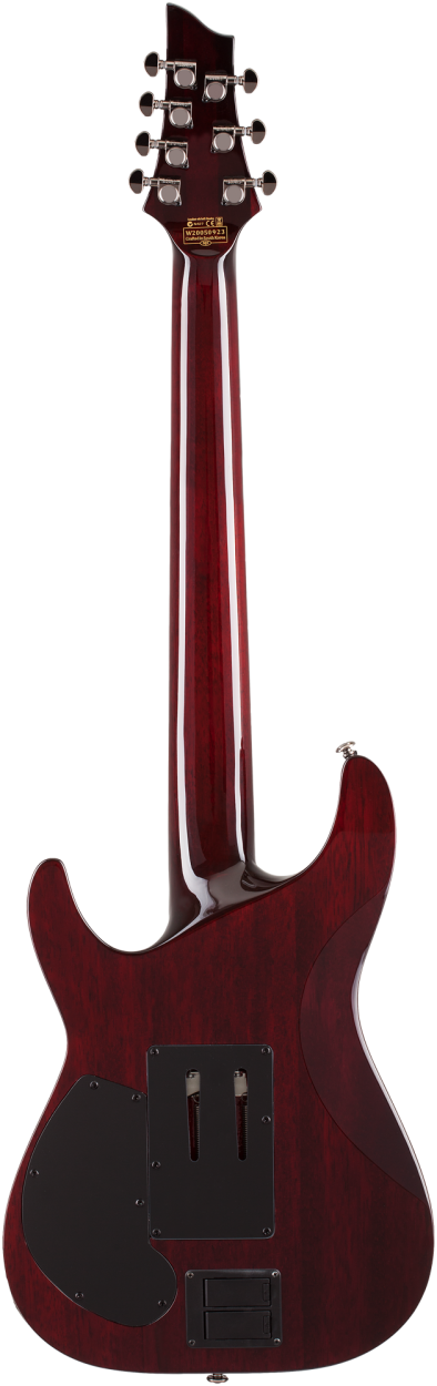 SCHECTER Electric Guitar, Hellraiser C-7 FR S, Black Cherry