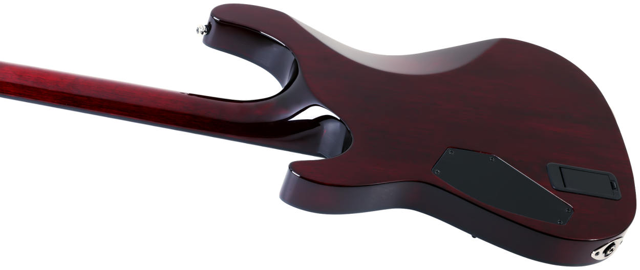SCHECTER Electric Guitar, Hellraiser C VI Baritone, Black Cherry