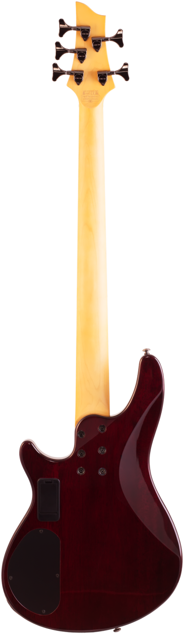 SCHECTER Electric Bass Guitar, Omen Extreme-5, Black Cherry