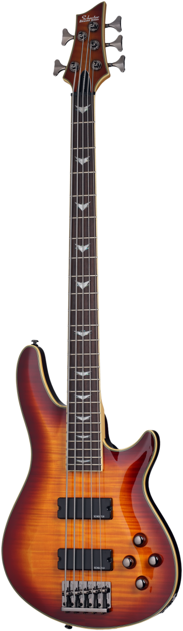 SCHECTER Bassgitarre, Omen Extreme-5, Vintage Sunburst